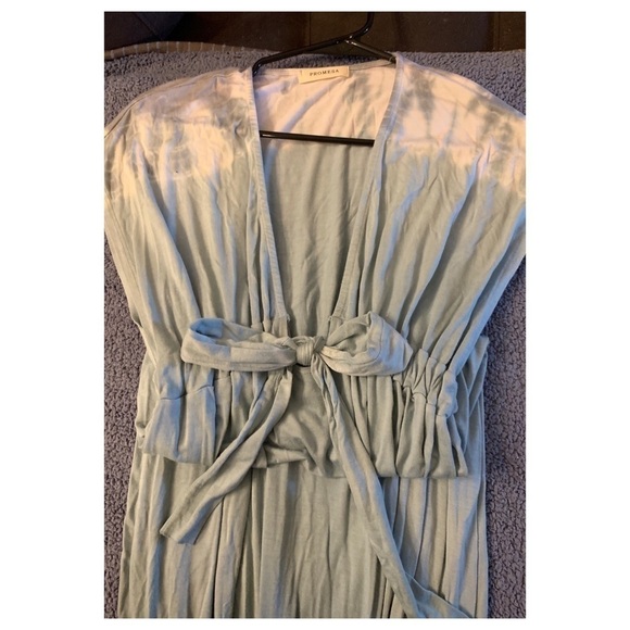 Mint Ombré Tie Dye Maxi Dress - Picture 4 of 8